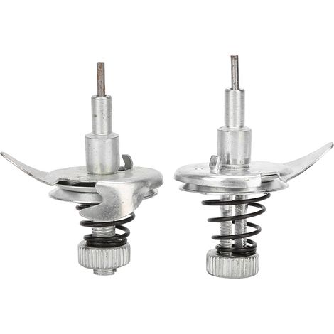 2Pièces de rechange de tension de fil pour machine à coudre domestique ancienne de type à pédale (1/5)