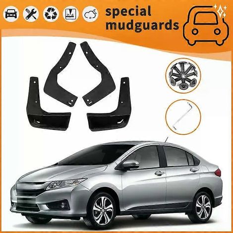 Pour Honda CITY modèles 15-20 : garde-boue, ailes, bavettes, élargisseurs d'ailes avant et arrière, protections anti-éclaboussures, accessoire auto (1/5)