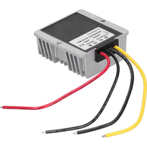 12V/24V Gleichstrom-Spannungswandler auf 5V 15A, Abwärtsregler mit Kühlkörper für Kfz-Überwachungssysteme, Modell THJ122405C75Z (1/5)