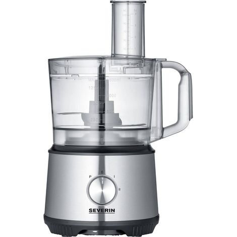 [GEBRAUCHT] B-Ware Severin Küchenmaschine Rührmaschine KM 3892 1200W Edelstahl Glas 1,5l Silber
