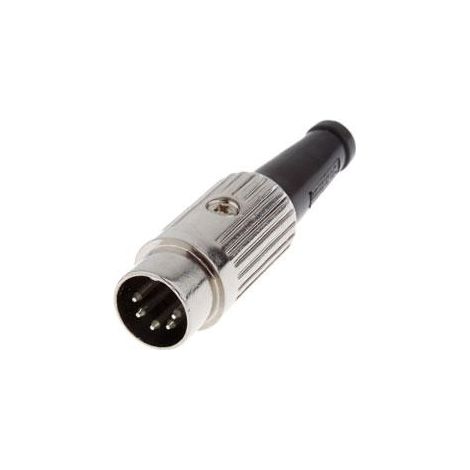 DIN-Stecker 5-polig gerade Antenne DIN-Stecker gerade für Löten