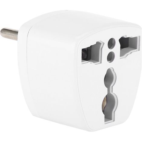 Travel converter, secure EU plug adapter for European applications, for home use (1/5)