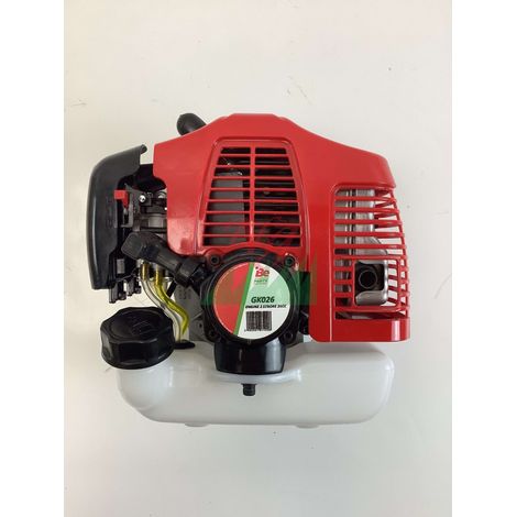 Kompletter 2-Takt-Benzinmotor für 26cc Freischneider mit 52mm Kupplungsdurchmesser (1/4)