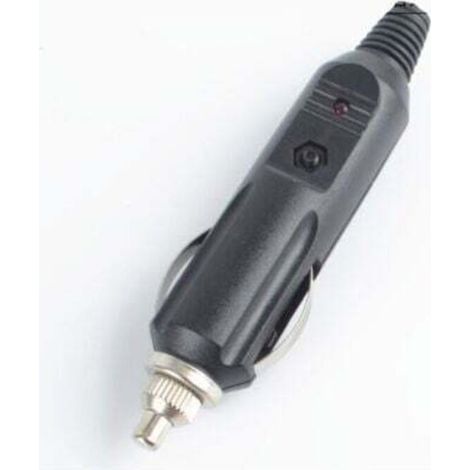 Universal 12V cigarette lighter socket + 5A protection fuse (1/4)