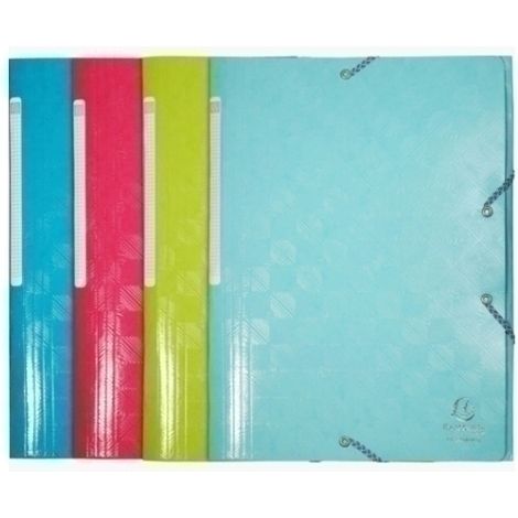 CARPETA SOLAP.EXACOMPTA 1928 12x16 SURT. - Pack de 20 unidades