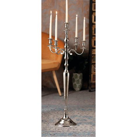 Candelabrio Candeliere in Metallo Wilden 5 Fiamme 48 x 100 cm (1/2)