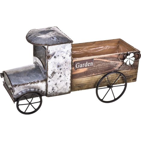 Camioncino contenitore in Legno Larghezza 40 cm