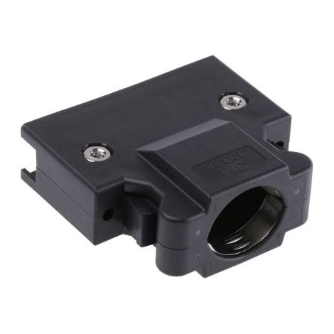 Capot Sub-D 3M série 103, 36 contacts, en PBT avec Serre-câble ( Prix pour 1 )