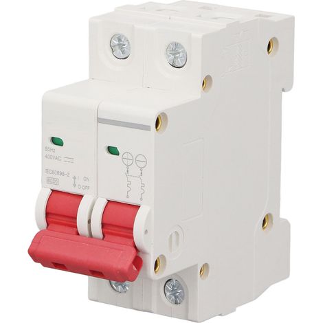 Überspannungsschutzgerät mit Überlast- und Kurzschlussschutz, maximal 400 V, DZ47Y 63Z C63 2P (1/5)