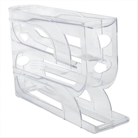 Porte-œufs à défilement automatique, panier à œufs transparent (1/5)