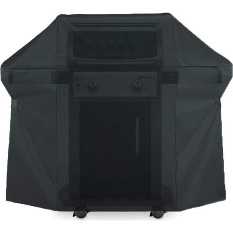 Housse de barbecue avec grandes poches, housse de protection robuste en bâche Oxford 210D pour barbecue à gaz (1/5)
