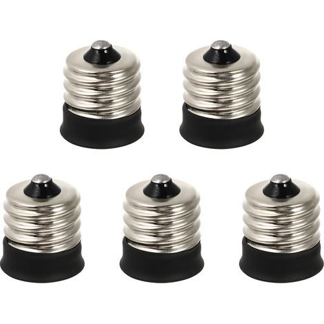 5Pièces Adaptateur vers Convertisseur de Douille Lampe Pratique pour Ampoules LED et (1/5)