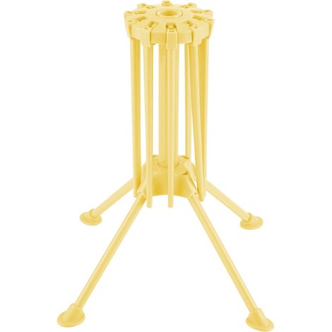 Séchoir à pâtes pliable pour spaghettis (jaune) (1/4)