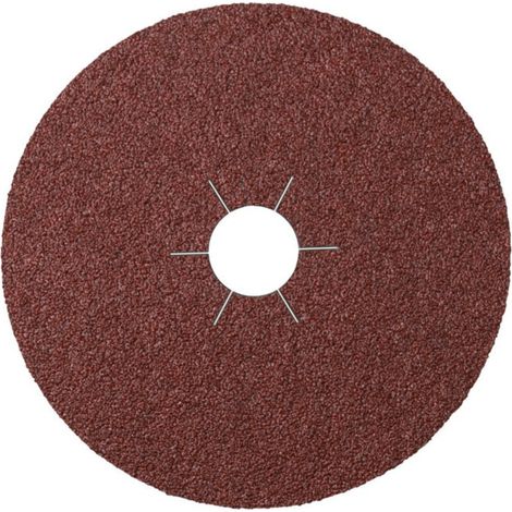 Disque en fibres CS 561 D. 115 mm granulation 60 pour bois/métal corindon - Disque en fibres CS 561 D. 115 mm granulation 60 pour bois/métal corindon (1/4)