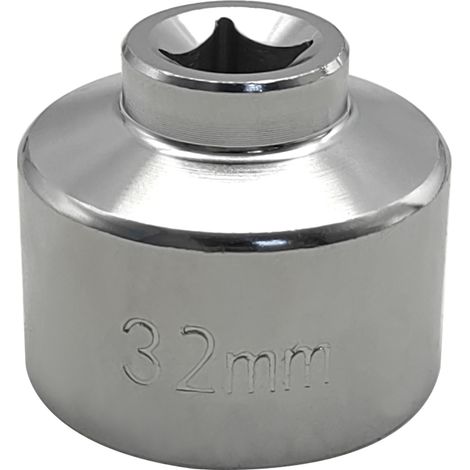 Llave para filtro de aceite de 32 mm, llave de perfil bajo para reemplazo de filtro de aceite, compatible con VW, GM, Audi, BMW, Polaris, Ecotec, TDI. (1/5)
