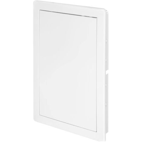 Plastic access panel, removable door 200x300mm, concealed hinge, for plumbing and electrical work (1/5)