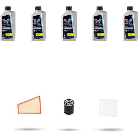 Kit tagliando 3 FILTRI e 5L OLIO compatibile con Volvo S80 II 2.0 107Kw dal 2007 al 2010 (1/5)