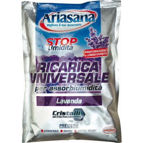 ARIASANA RICARICA IN SALI LAVANDA 1 BUSTA 450 G Q.TA 24