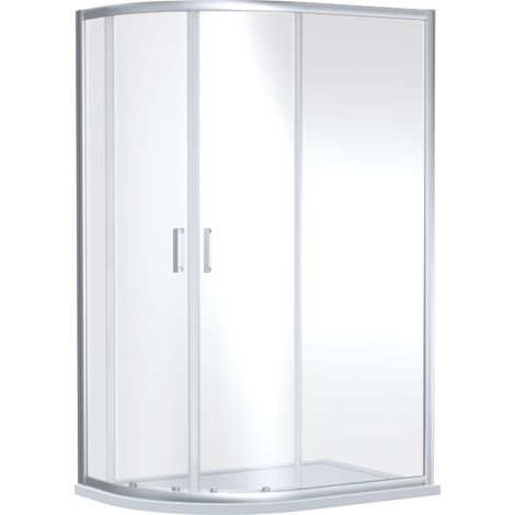 1900 x 1000 x 800mm Offset Quandrant Shower Enclosure - V-QD108-6 (1/2)