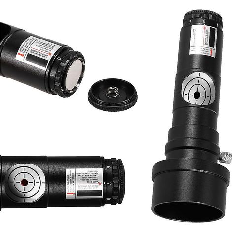 7-Brig Laser-Kollimator für Newton-Teleskope, 2-Zoll-Adapter, 1,25-Zoll-Kragen