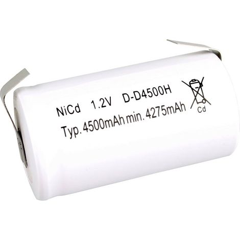 Mexcel Batteria ricaricabile speciale Torcia (D) NiCd 1.2 V 4500 mAh 1 pz.