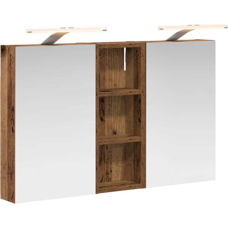 Maison Exclusive - Badezimmerschrank-Set 3 pcs 80 x 10,5 x 50 cm