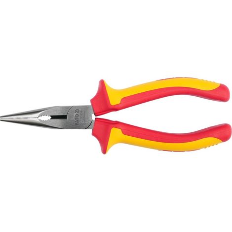 Pinza a becco lungo dritta 160 mm VDE YT-21154 yato (1/5)