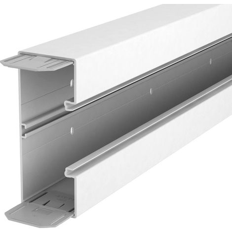 OBO Bettermann Canale di installazione apparecchi con foratura sul fondo 70x170x2000 Polivinilcloruro bianco puro RAL 9010, 6274700