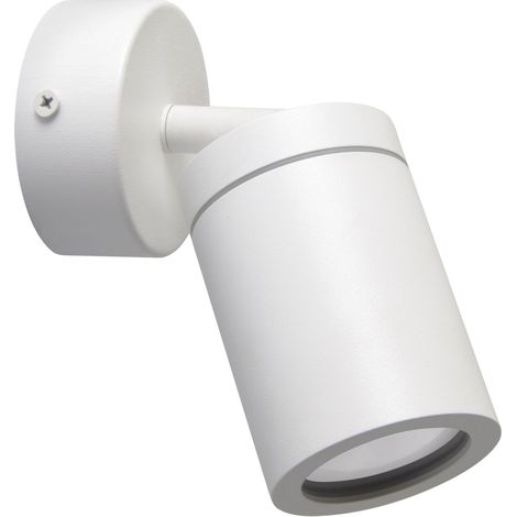 Applique métal orientable IP44 blanche applique GU10