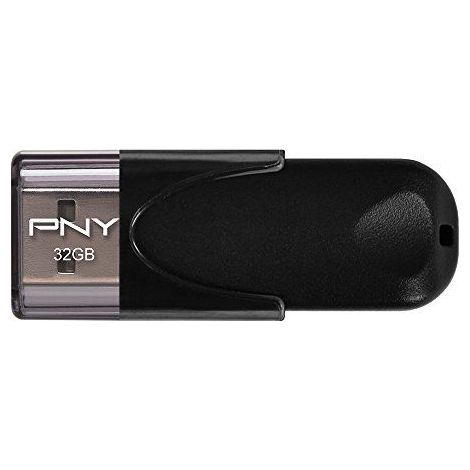 PNY Attaché 4 2.0 32GB 32GB USB 2.0 Schwarz USB-Stick (1/3)