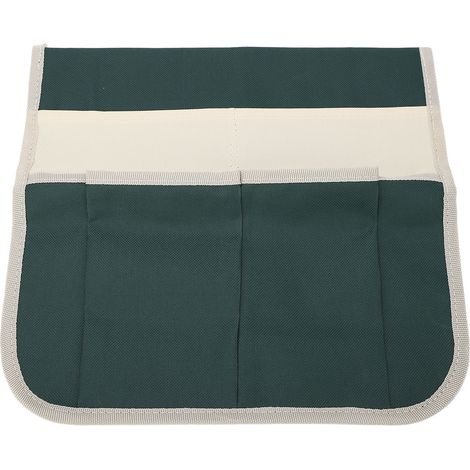 Hängende Aufbewahrungstasche für Gartenbänke, aus 600D Oxford-Gewebe, große Gartengerätetasche, bietet Platz für Scheren, grün. (1/4)