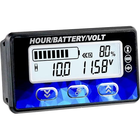 Indicateur Batterie 12-48V Jauge SOC (1/5)