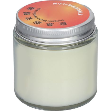 Bougies d'urgence extérieur 24h flamme anti-vent sans odeur ni fumée, lot de 6, pour survie et maison (1/5)