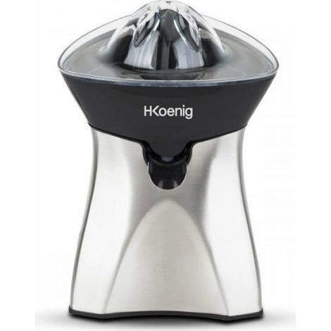 Presse Agrume Electrique - H.KoeNIG AGR60 - 2 cônes interchangeables - Bec verseur anti-goutte - Inox (1/4)