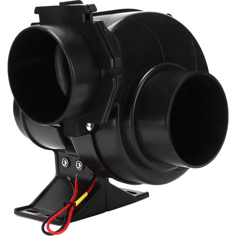 Ventilateur de cale DC 130CFM Noir ABS Anti-Corrosion Aération pour Bateau Marine Bus (12V) (1/5)