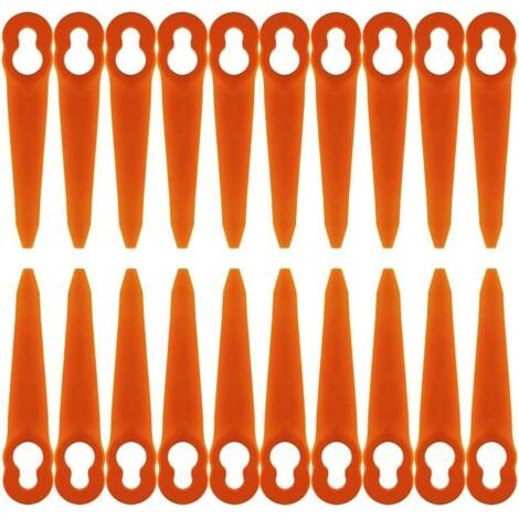 QORVA-100 lames pour tondeuses sans fil Stihl PolyCut 2-2 et PolyCut 3-2, FSA 45, FSA 57 et FSE 52, lames en plastique.