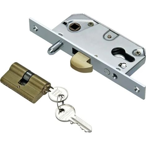 Placa de cerradura ibfm 447a acero galvanizado 16 cm