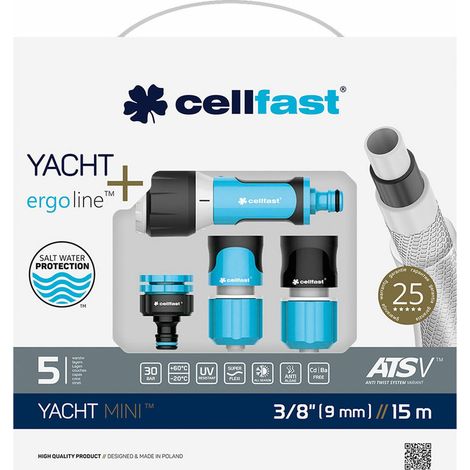 Cellfast Yacht Mini tubo per irrigazione 15m diametro 9mm (1/3)