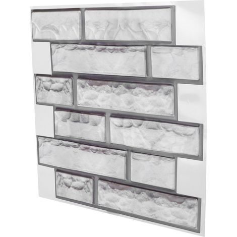 Autocollants Muraux 3D Imperméables pour Cuisine et Salle de Bain, Décor Adhésif Revêtement Mural