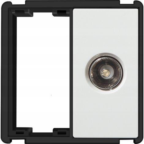 Módulo de TV con toma de pared del sistema RTX SH (1/3)