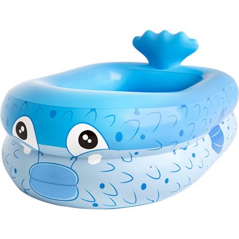 Piscine gonflable de plage pour enfants et adultes, tapis de sol rectangulaire portable, cadeau idéal pour le jardin. (1/4)