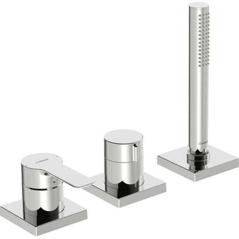 HANSA HANSALIGNA Wannenarmatur, Fertigmontageset, mit (1/3)