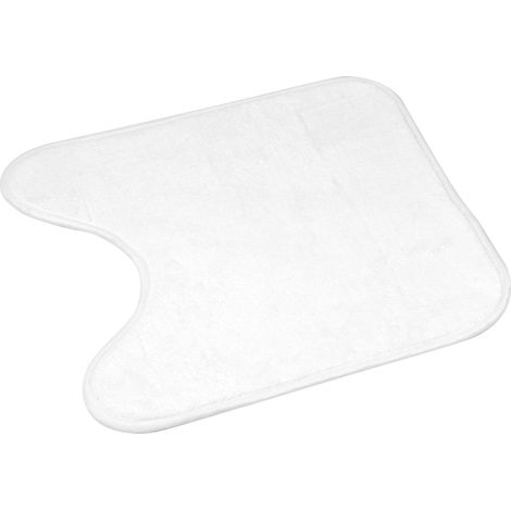 Tapis contour de WC vitamine 45x45cm blanc (1/2)