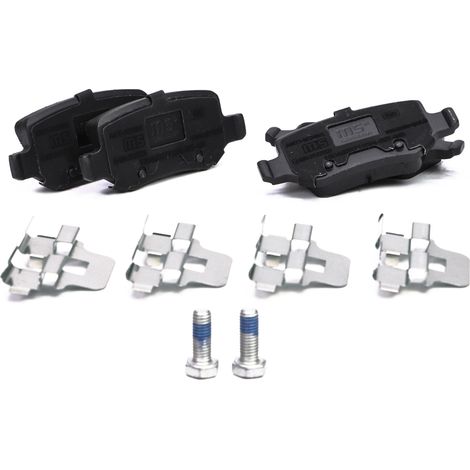 PASTILLAS DE FRENO ""MS"" PREMIUM traseras MERCEDES A (W169), B (W245) 1.5-2.0D 09.04-06.12 (1/5)