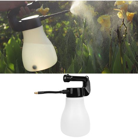 Pulverizador eléctrico recargable para jardín (3L) con boquilla flexible y depósito de 3 litros. Batería de larga duración para el cuidado de plantas y el lavado de coches. Boquilla ajustable. Color b (1/5)