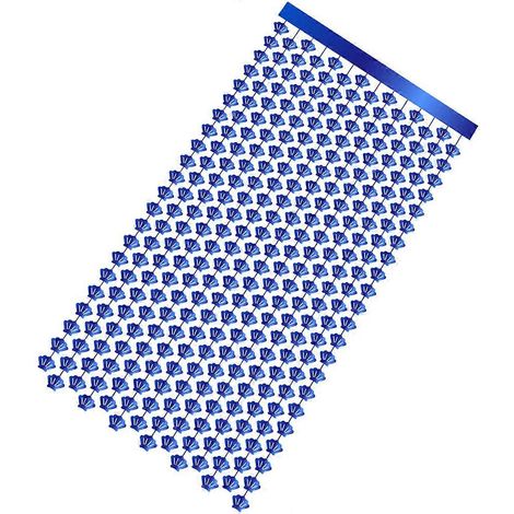 Rideau à franges décoratif sur le thème sous-marin, compatible avec les fonds d'événements, 200 x 100 x 0,2 cm, usage multifonctionnel, 1 pièce (1/5)