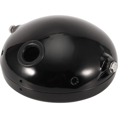 Coque de Phare LED Moto Tuning en Fer 7 Pouces Noir (1/5)