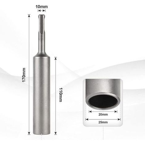 Einschraubbolzen PLUS Innendurchmesser 20 mm x Außendurchmesser 25 mm x Länge 170 mm (1/4)