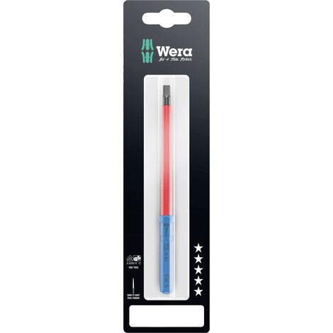 Wera Kraftform Kompakt VDE 64 i 5,0 x 157 mm TIE SB pour électricien 6 pans intérieurs Lame intercha (1/5)