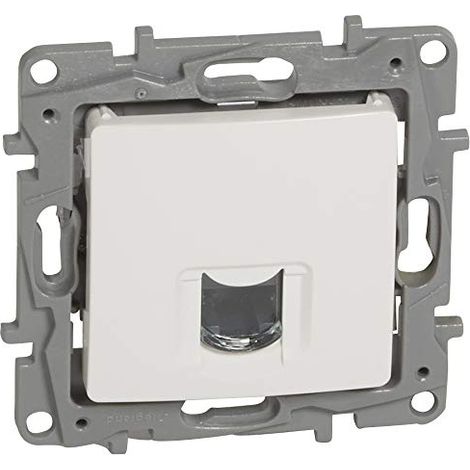 Legrand 665177 - Presa Niloé RJ 45 - tel, info - FTP - Cat. 5 - Puro